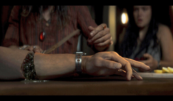 Animatronic hand and arm of Josh Hartnett with blood rig